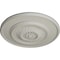 Ekena Millwork Floral Ceiling Medallion, Hand-Painted Pot of Cream, 23 1/2"OD x 2 3/4"P CM23FLPCF - alternate 3